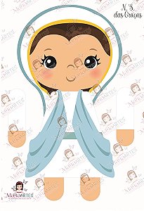 BONECOS SANTINHOS -  NOSSA SENHORA DAS GRAÇAS