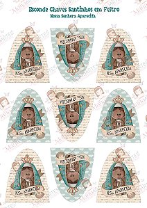ESCONDE CHAVES SANTINHO - N.S. APARECIDA