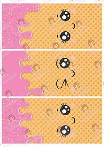 PORTA CHOCOLATE DOÇURAS - PINK