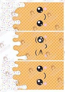 PORTA CHOCOLATE DOÇURAS - BRANCO