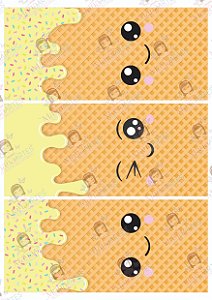 PORTA CHOCOLATE DOÇURAS - AMARELO