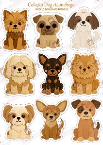 PAINEL ESTAMPADO - DOG FELT ACONCHEGO - 01