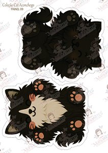 PAINEL ESTAMPADO - CAT FELT ACONCHEGO - MÉDIO 09