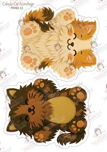 PAINEL ESTAMPADO - CAT FELT ACONCHEGO - MÉDIO 11