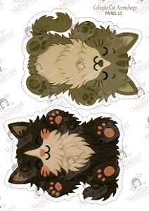 PAINEL ESTAMPADO - CAT FELT ACONCHEGO - MÉDIO 13