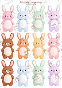 COLEÇÃO PÁSCOA ACONCHEGO - COELHOS FOFOS