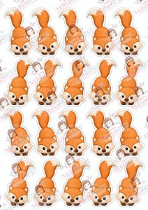 COLEÇÃO RAPOSINHAS ACONCHEGO - AGACHADINHAS