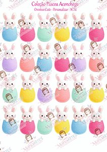 COLEÇÃO PÁSCOA ACONCHEGO - OVINHOS CUTE - 8CM