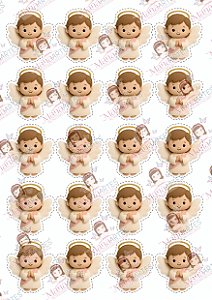 ACONCHEGO DE FÉ - ANJO DA GUARDA - 7CM