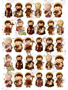 ACONCHEGO DE FÉ - SANTINHOS - 7CM