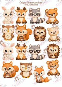 COLEÇÃO BOSQUE ACONCHEGO - SENTADINHO 7CM