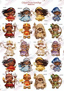 COLEÇÃO ORIXÁS ACONHEGO - 6CM