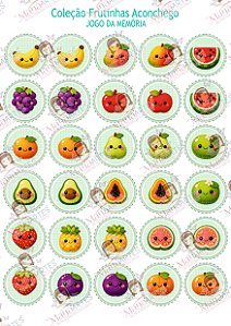 COLEÇÃO FRUTINHA ACONCHEGO - JOGO DA MEMÓRIA