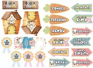 PAINEL PÁSCOA - CAÇA AOS OVOS