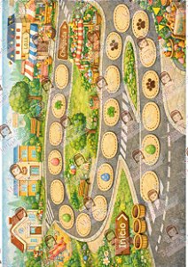 JOGO DE PÁSCOA - TABULEIRO VILA DA PÁSCOA