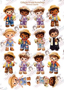 COLEÇÃO ARRAIAL ACONCHEGO - MENINOS CAIPIRA