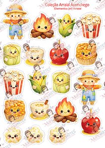 COLEÇÃO ARRAIAL ACONCHEGO - ELEMENTOS PRO ARRAIAL