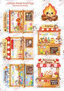 COLEÇÃO ARRAIAL ACONCHEGO - BARRACAS PRO ARRAIAL