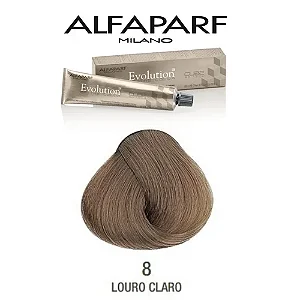 Alfaparf Evolution Of The Color 8 Louro Claro - Coloração Permanente 60ml