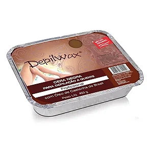 Cera Quente Depilwax Negra 450g