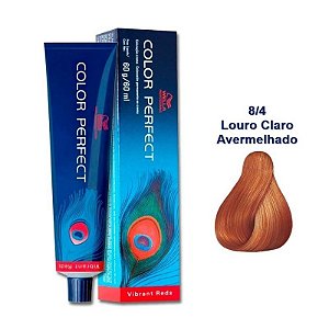 Coloração Wella Color Perfect 8/4 60ml