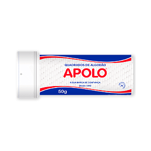 Algodão Quadrado 50g Apolo