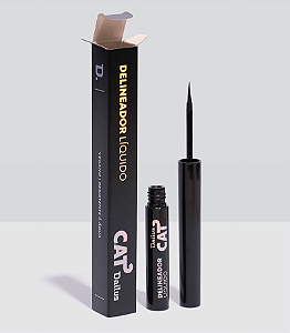 Delineador Liquido Cat Preto 1,7ml Dailus