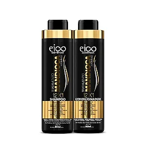 Kit Shampoo + Condicionador Mandioca 800ml Eico