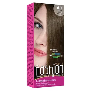 Kit Tintura Fashion Color 6.1 60g Yamá
