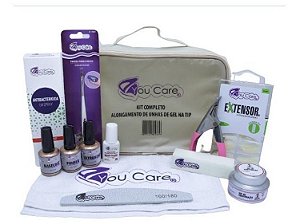 Kit Unhas Gel Na Tip