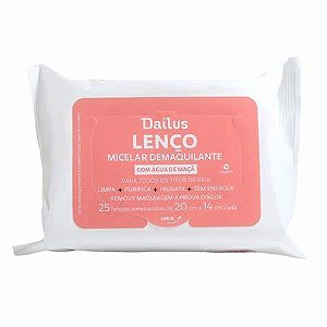 Lenço Micelar Demaquilante Dailus