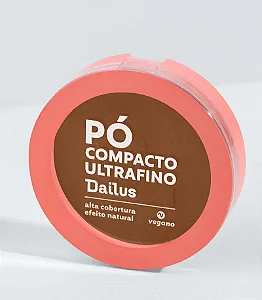 Pó Compacto Ultrafino D11 Escuro Vegano Dailus