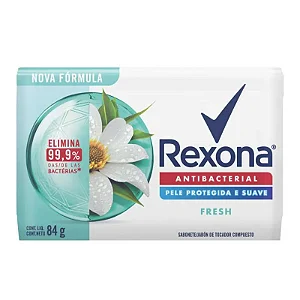 Sabonete Deo Antibacteriano 84g Rexona