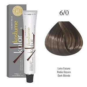 Tonalizante Kostume Kolor 6.0 60ml