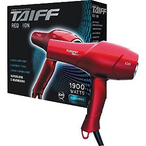 Taiff Secador Red Ion 1900W Vermelho 220V