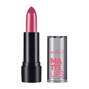 Batom Matte Lips Vermelho Carmim 3,6G