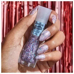 ESMALTE BABADO E GLITERIA PEGUEI EM OFF 8ML