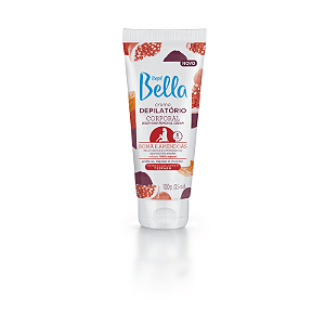 Creme Depilatório Corporal Romã e Amêndoas 100G Depil Bella
