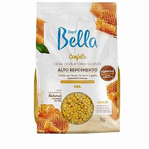 Cera Confete Mel 1KG Depil Bella