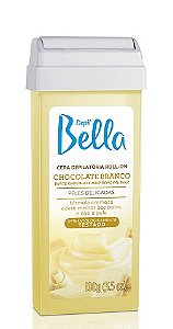 Cera De Depilação Refil Chocolate Branco 100G Depil Bella