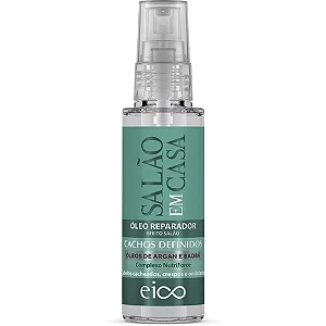 Óleo Reparador Salão Em Casa Cachos Definidos 60ML Eico