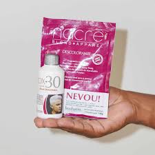 Kit Nacre Nevou Oxidante com Descolorante - 2 Unidades - Kostume