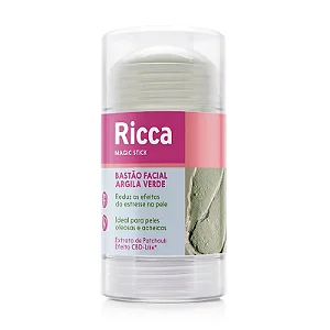 Bastão Facial Argila Verde Ricca Ref. 3805