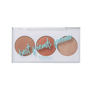 Paleta Bff 02 Contorno, Blush e Iluminador