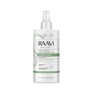 Loção Tonica Adstringente Facial Raavi 500Ml