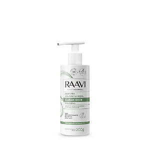 Máscara Calmante Facial Clean Skin Raavi 200G