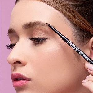 Lápis Sobrancelha Ultrafino Go Brow Choco Brown REF RP03B Kiss New York