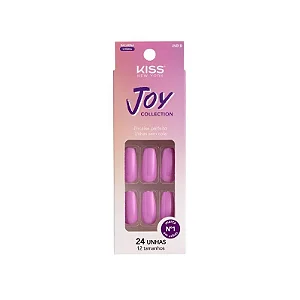 Unhas Joy Collection Nails Real Pink REF. JN01B Kiss New York