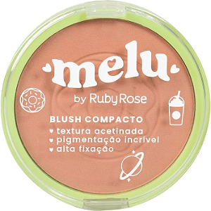Blush Compacto Melu Cake REF. RR8713 Ruby Rose