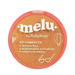 Pó Facial Compacto ME100 Melu REF.RR8534 Ruby Rose